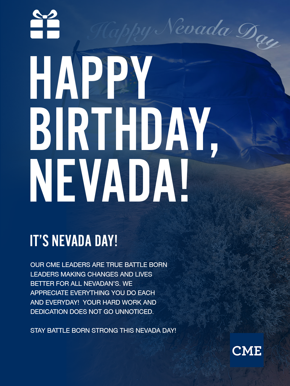 Happy Nevada Day! CME