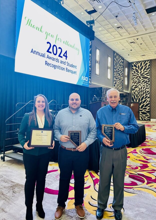 Karlie, Nick, & Marty 2023 ASCE Group Awards